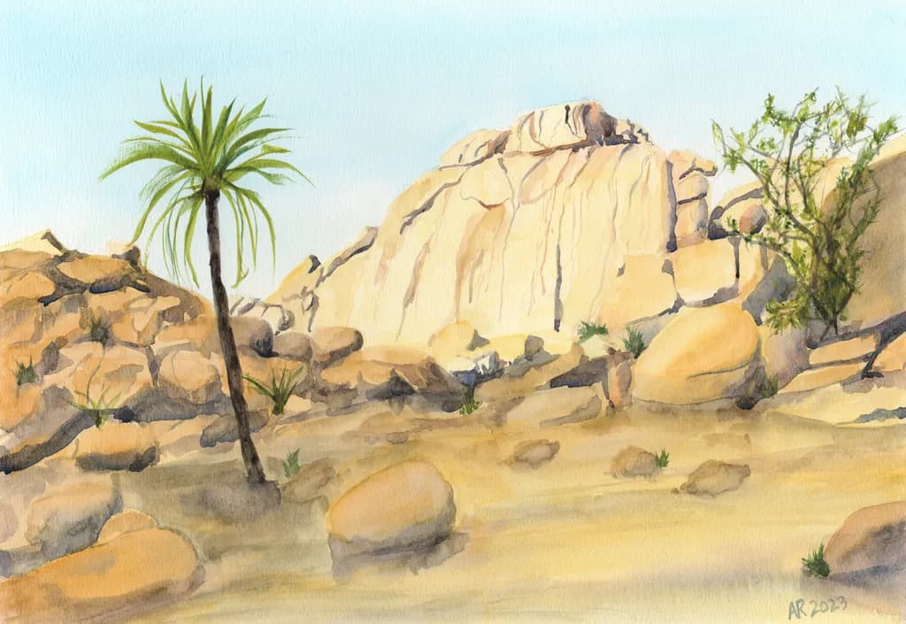 Tazka Pueblo Landscape