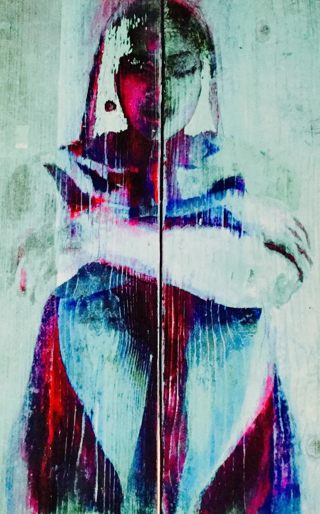 Abstract Woman Reflection