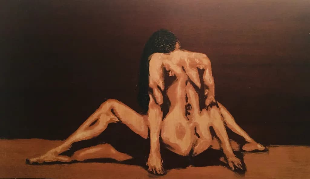 Ethereal Embrace: The Abstract Expression of the Human Form in Motion