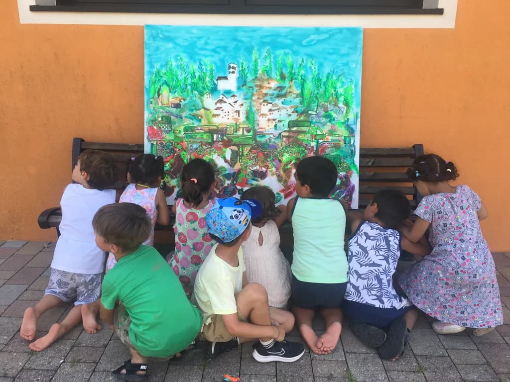 Whispers of Imagination: A Colorful Journey Through Childhood Creativity