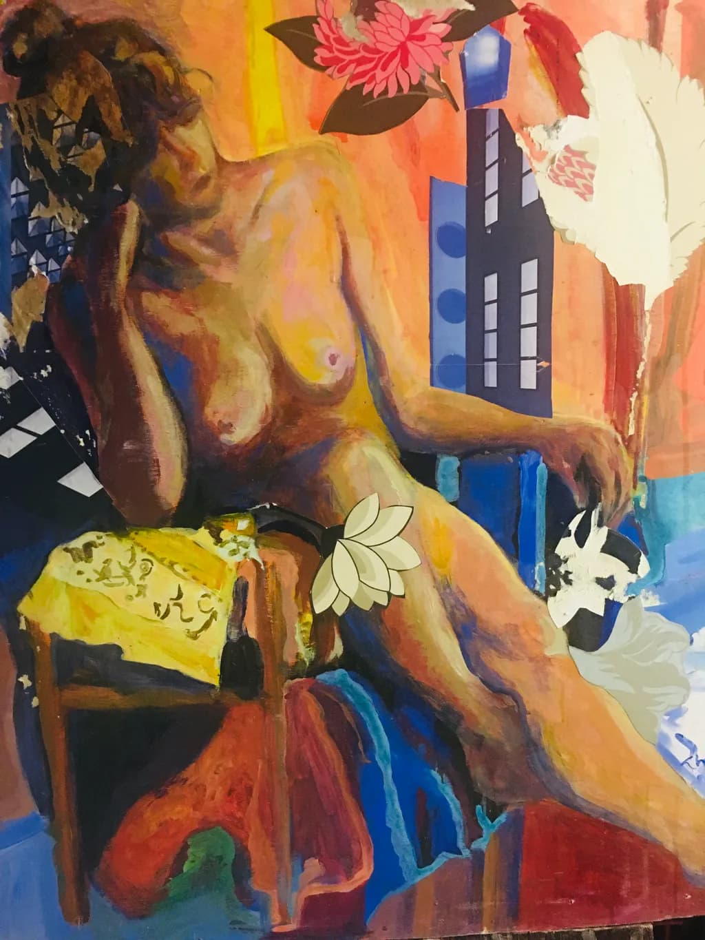 Ethereal Reverie: A Fusion of Form and Color in Contemporary Art