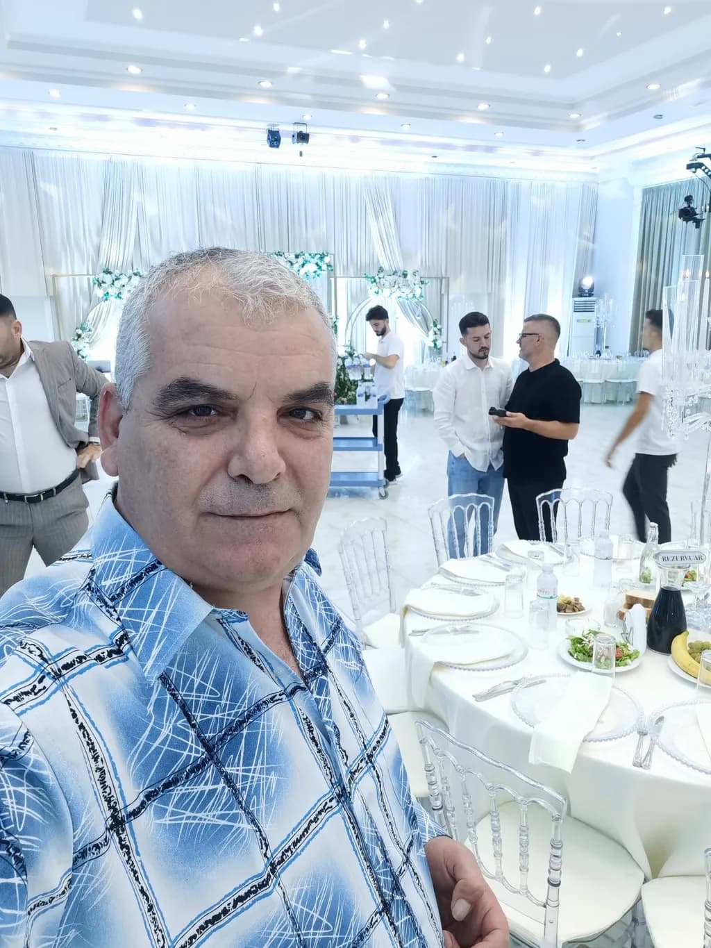 Celebration in Elegance: A Moment Captured at a Festive Gathering