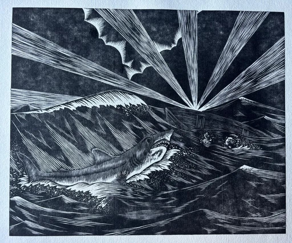 Shark and Boat Storm