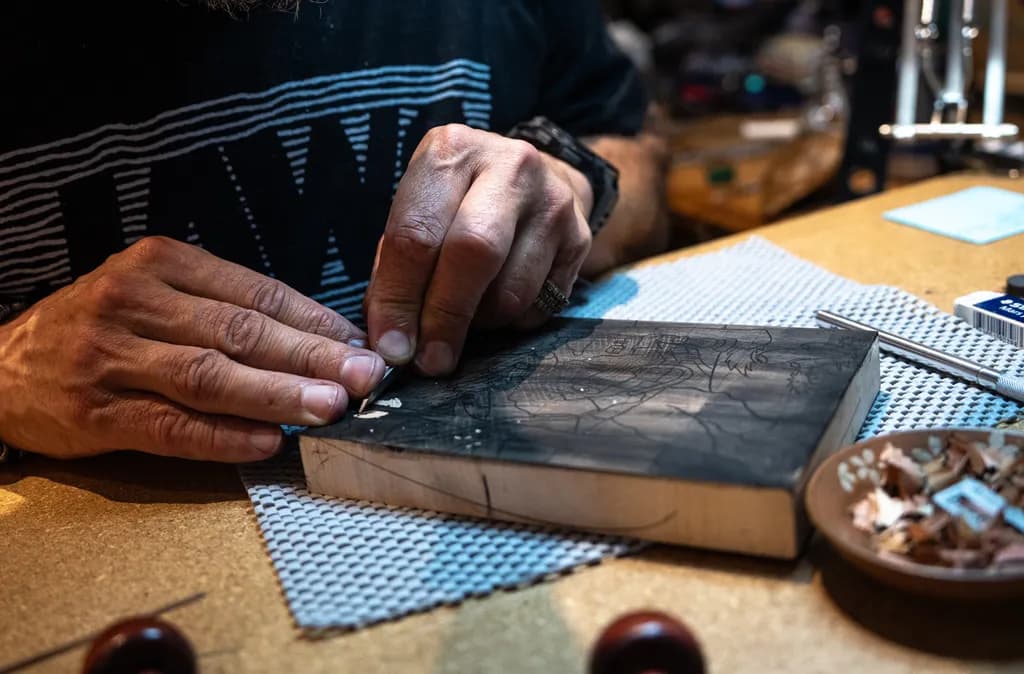 Crafting Stories: The Art of Woodblock Printmaking in a Maritime World