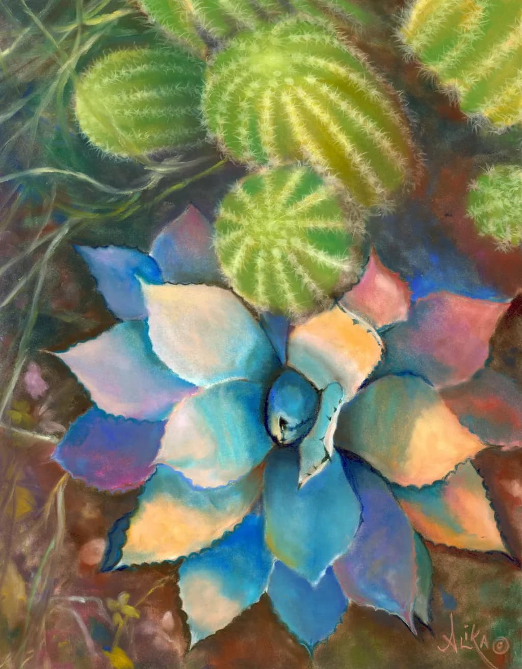 Desert Blooms: A Cultural Reflection on Nature's Palette