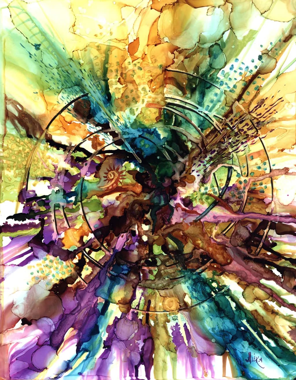 "Vibrant Fusion: A Journey Through Color and Culture"