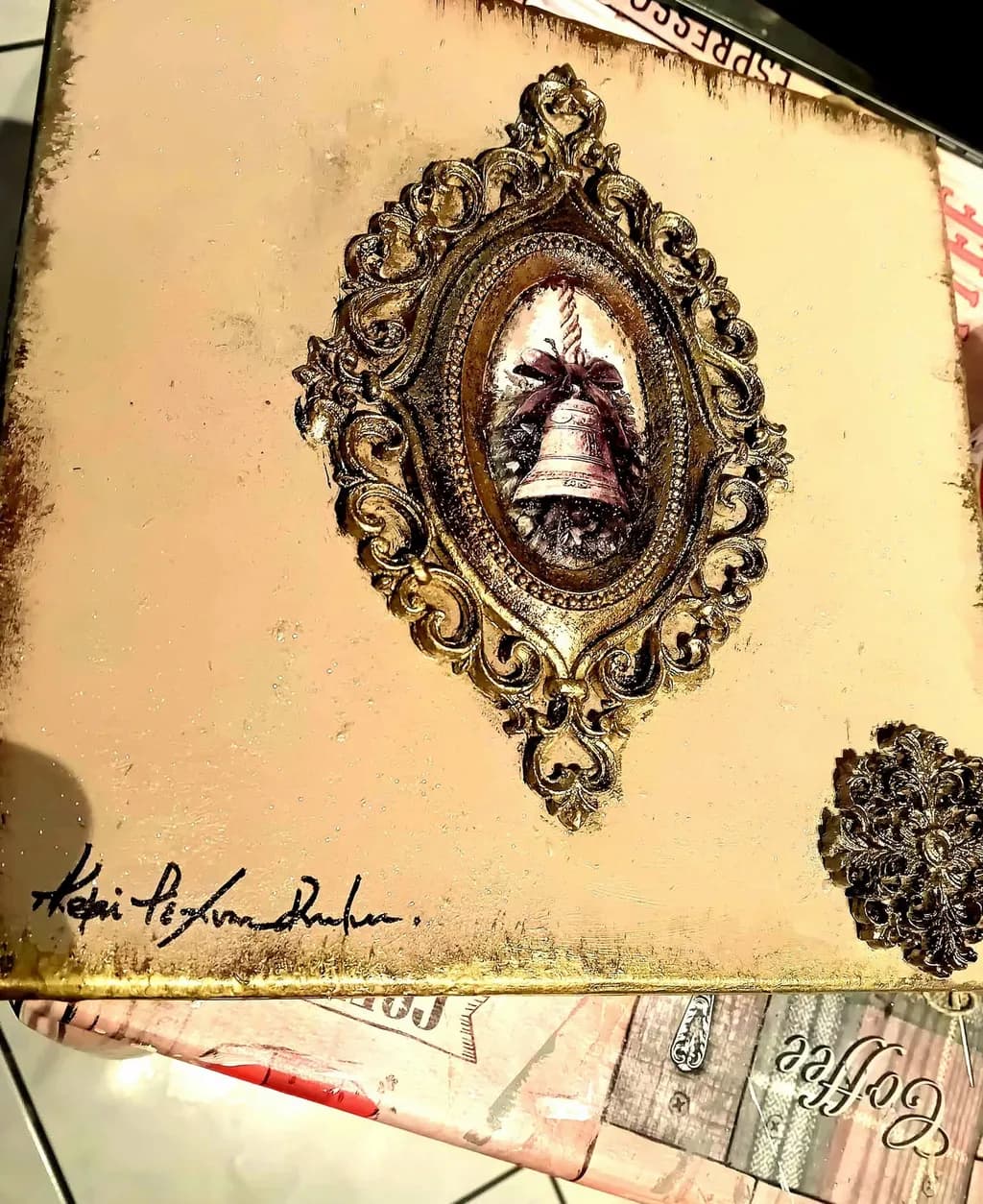 Vintage Bell Emblem