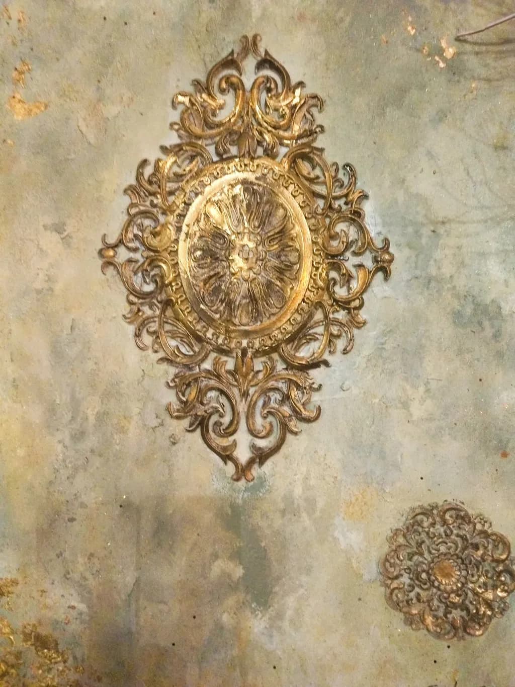 Gilded Medallion