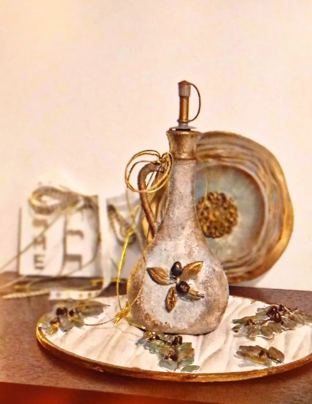 Olive Branch Decanter