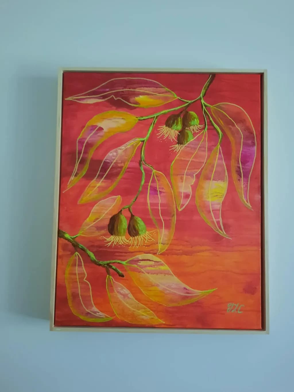 Vibrant Harmony: A Celebration of Nature's Colors in Abstract Floral Art