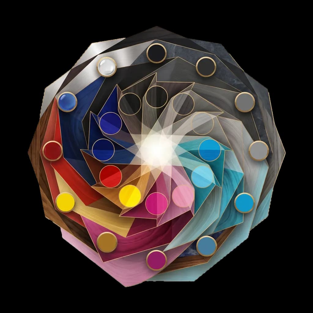 Color Wheel Spiral