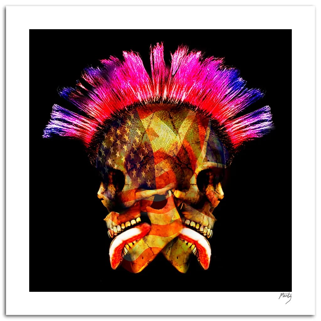 Skull Mohawk Fusion