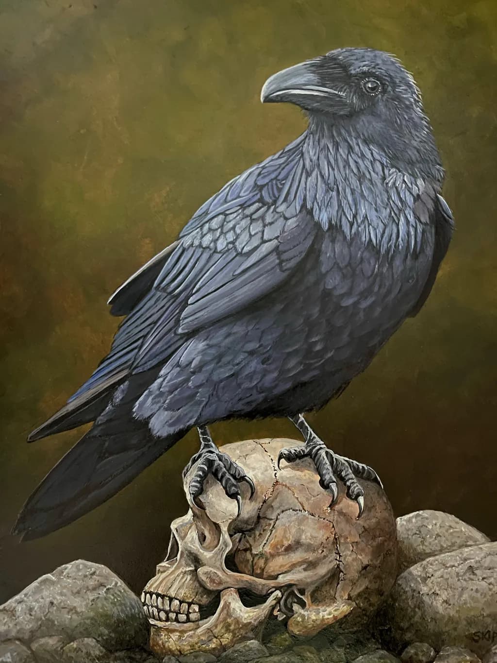 Raven and Skull