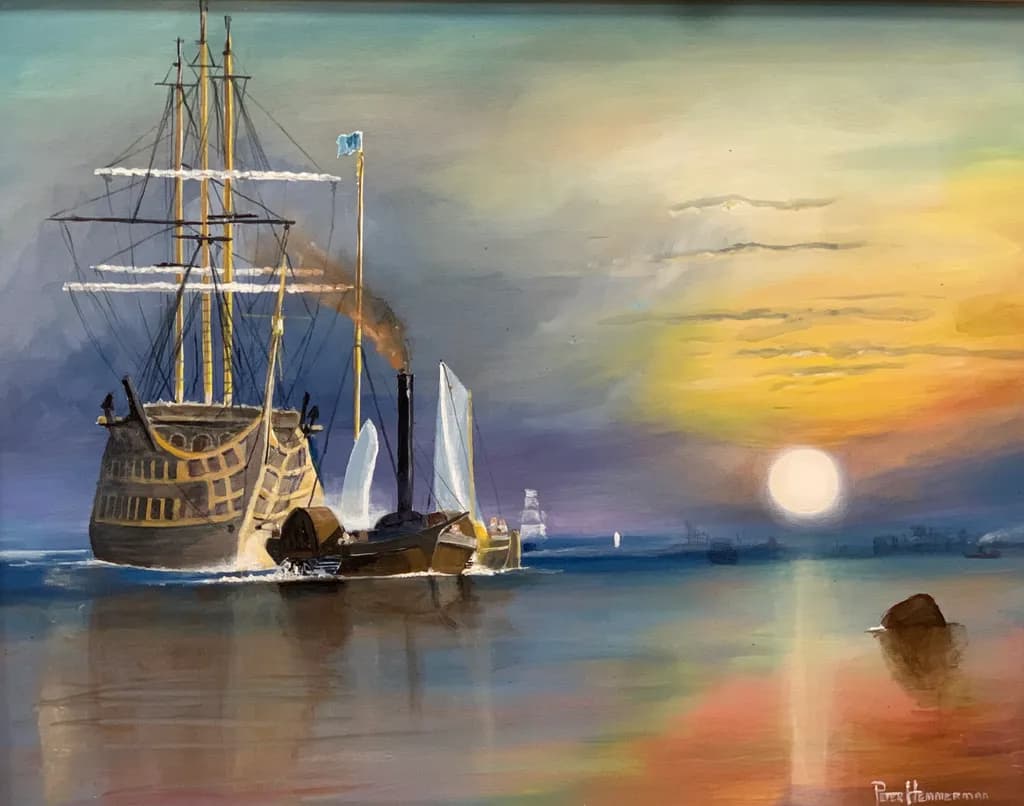 Sailing at Dusk