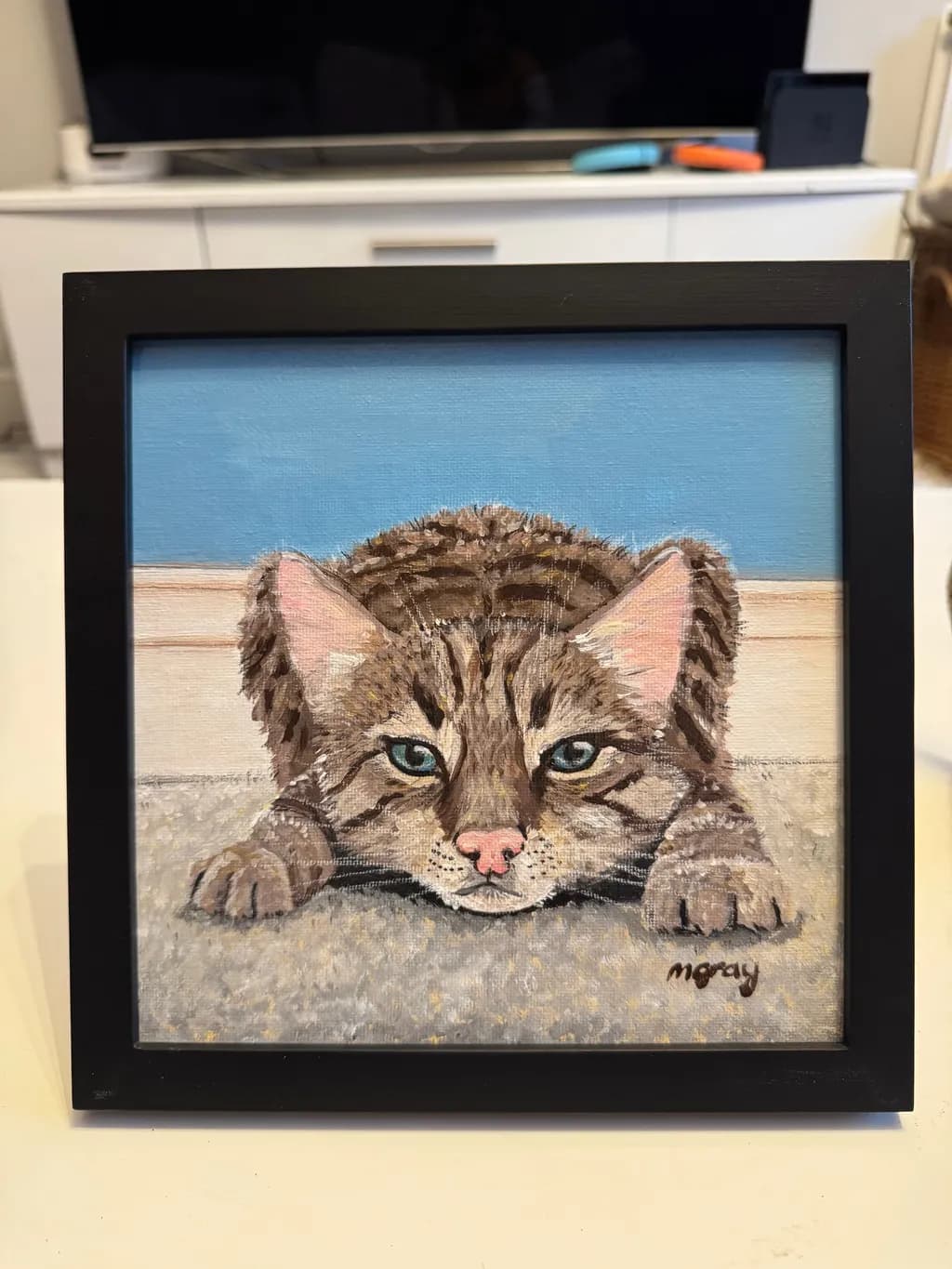 Curious Cat Portrait