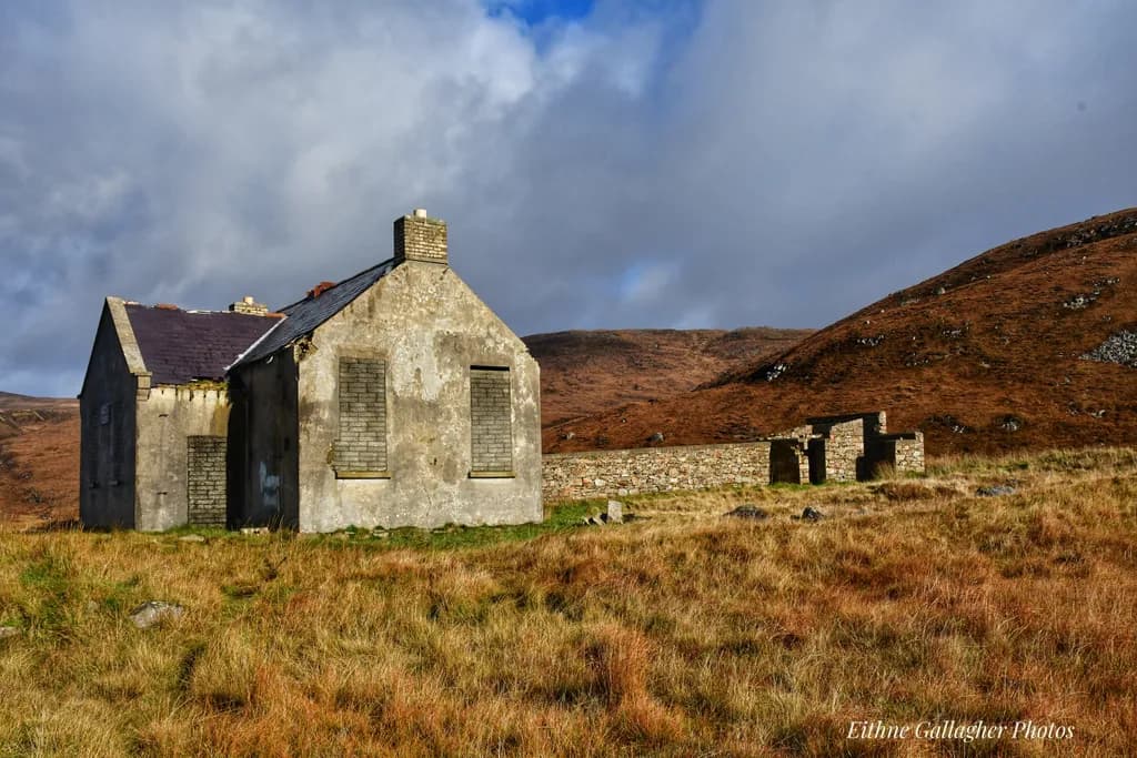 Whispers of Time: The Abandoned Homestead in the Highlands