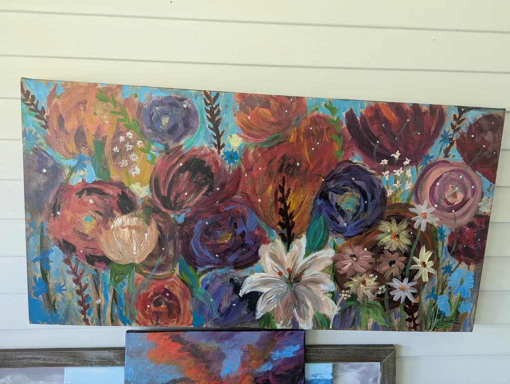 Vibrant Floral Symphony: A Colorful Celebration of Nature's Beauty