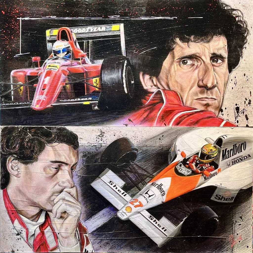 Prost vs Senna 1990