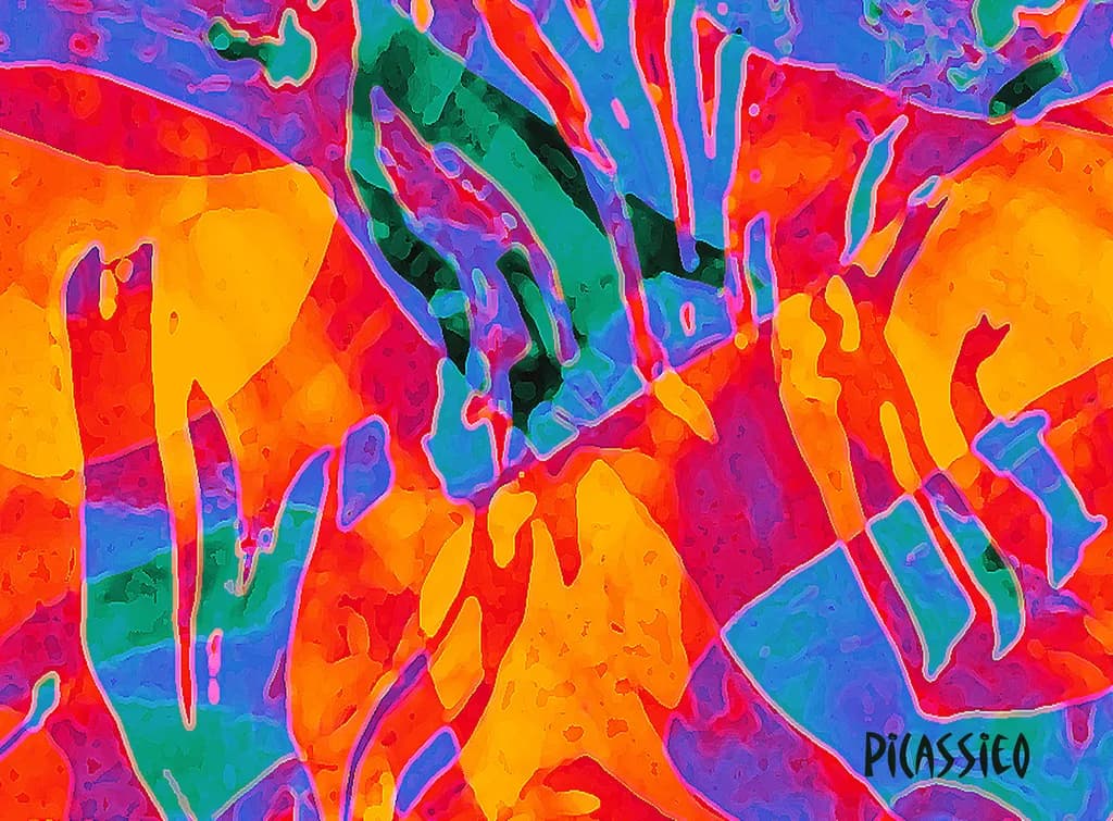 Vibrant Harmony: A Kaleidoscope of Colorful Expressions in Abstract Art
