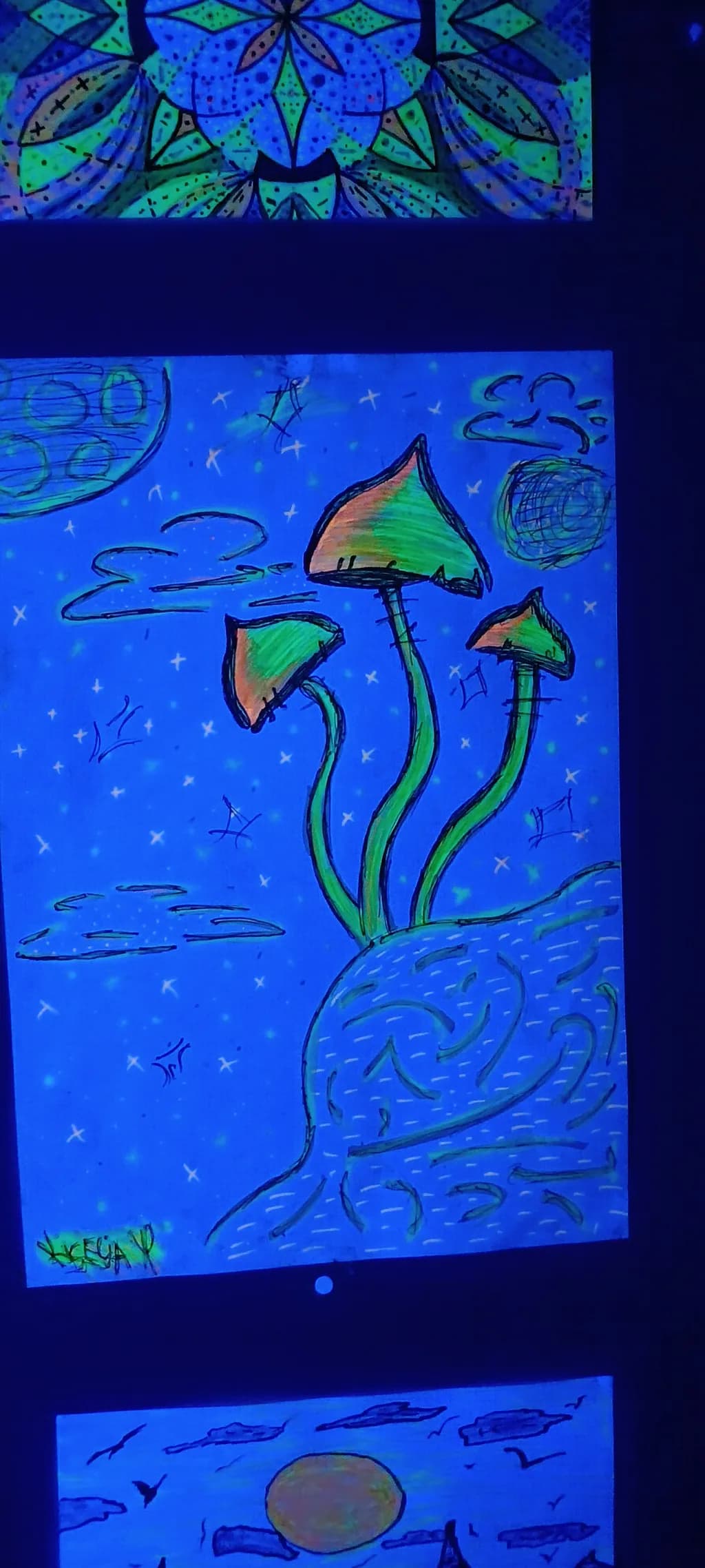 Illuminated Dreams: The Dance of Light and Shadow in a Neon World