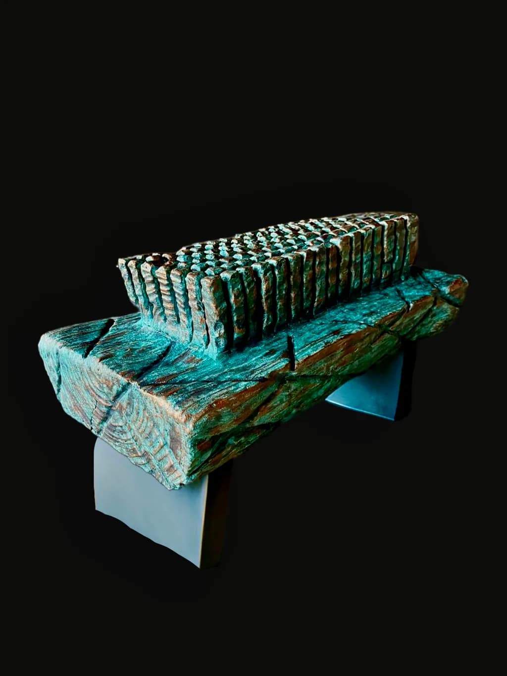 Ethereal Harmony: A Sculptural Journey Through Nature's Textures