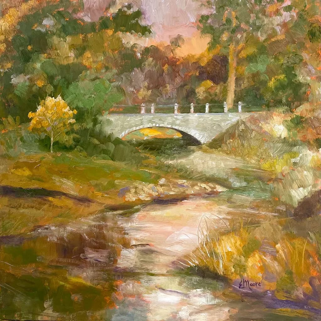 Autumn Glow Bridge
