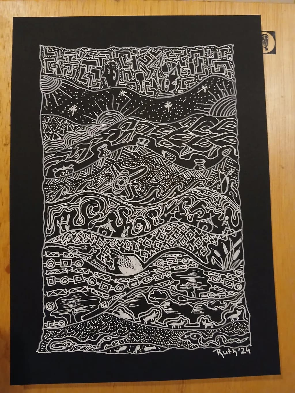 Whispers of the Cosmos: A Journey Through Abstract Landscapes