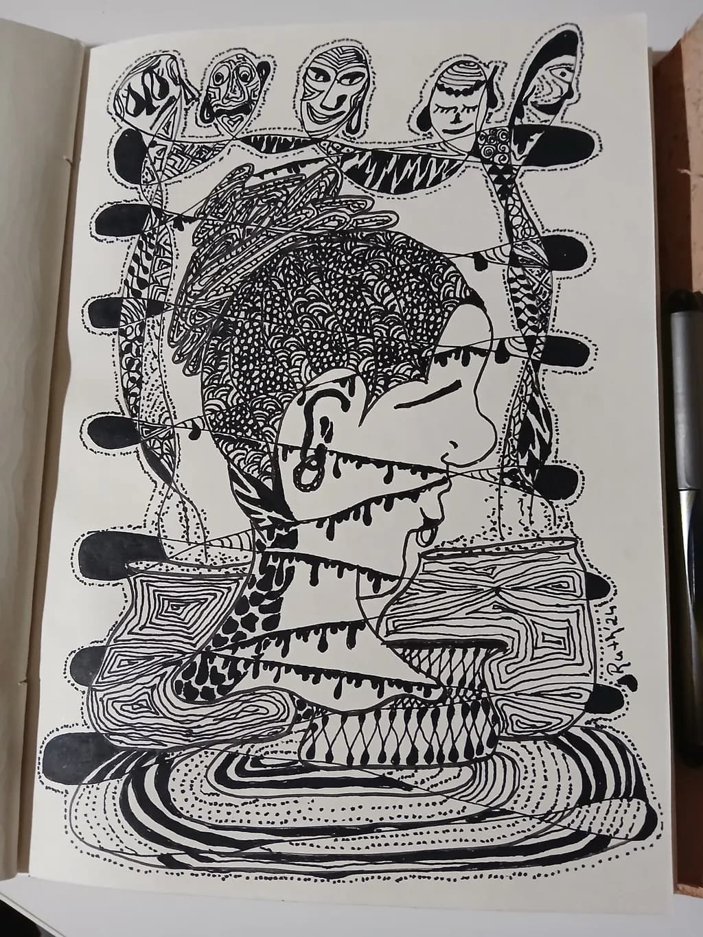 Whispers of Identity: A Journey Through Abstract Expressionism