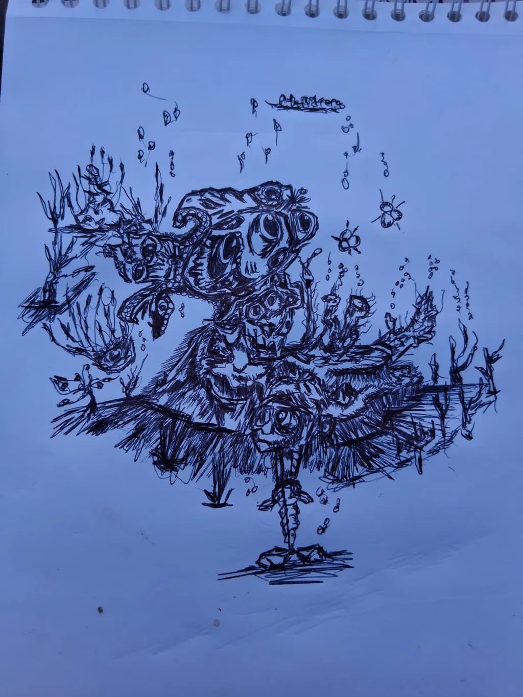 Under water influence