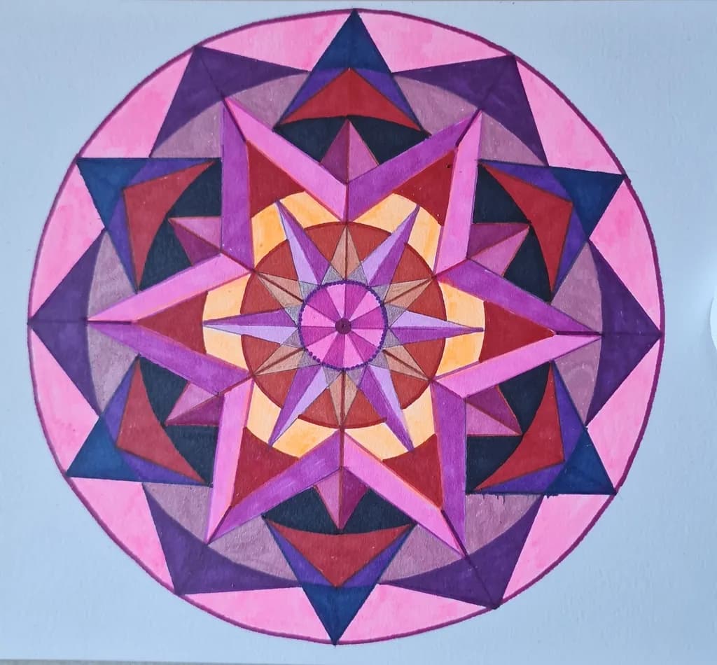 Starburst Mandala