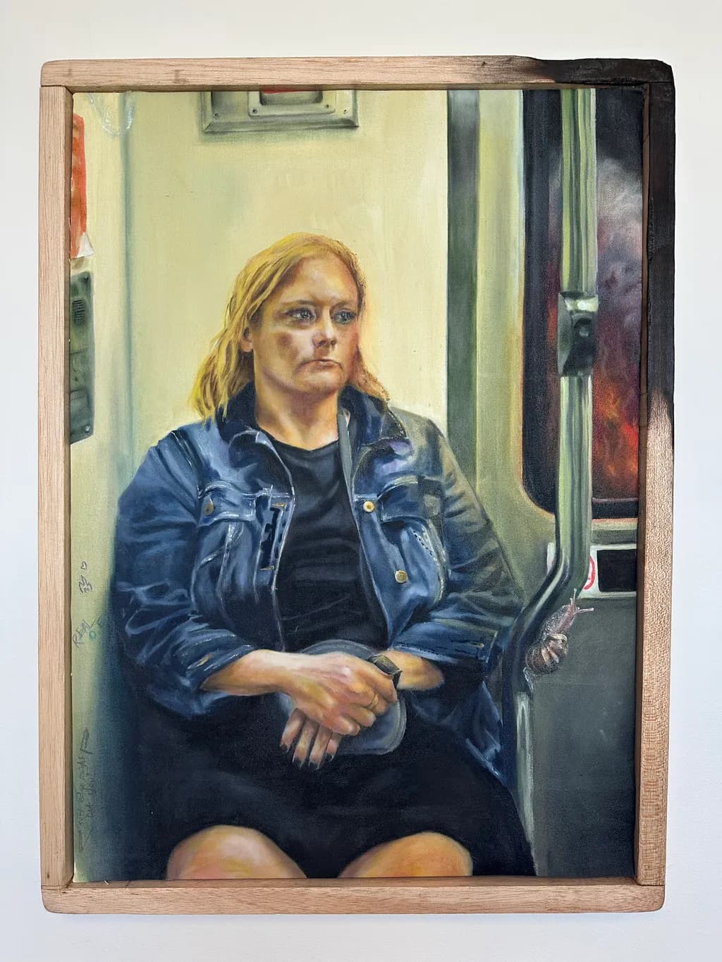 Urban Solitude: A Moment of Reflection in Transit