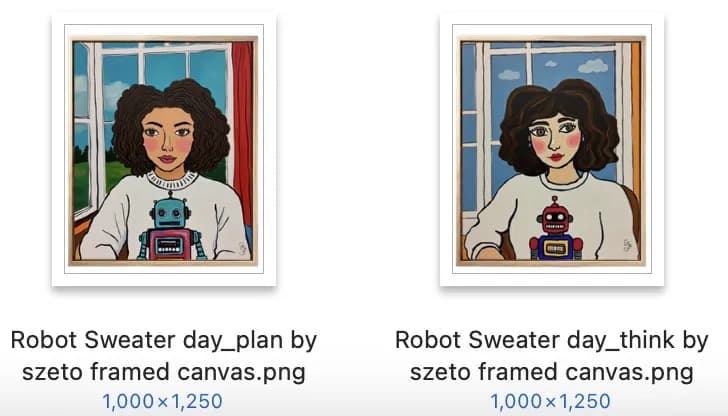 Robot Sweater Day