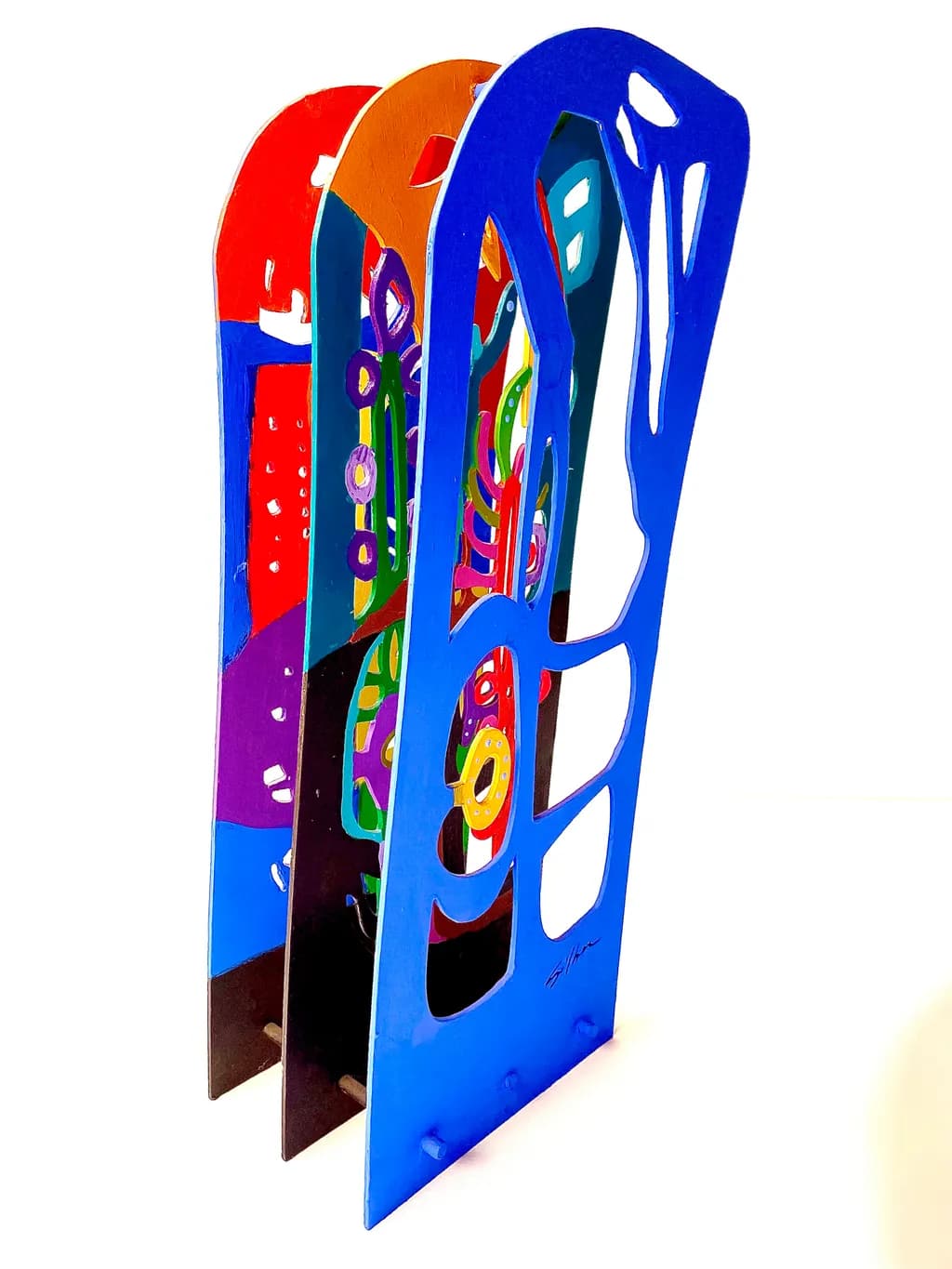 Maqueta de proyecto de escultura a gran escala 