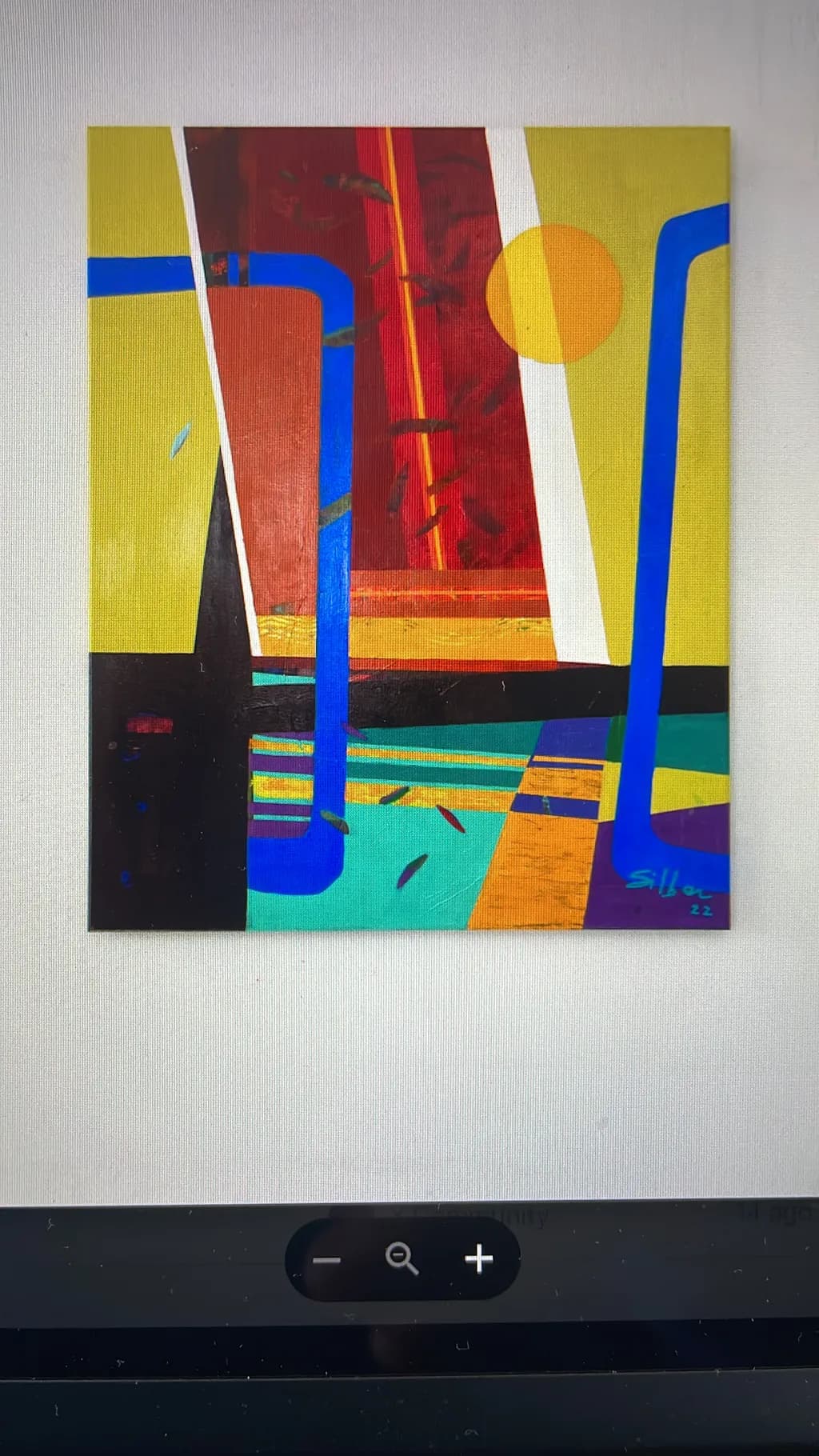 Vibrant Geometry: A Dance of Color and Form in Abstract Expressionism
