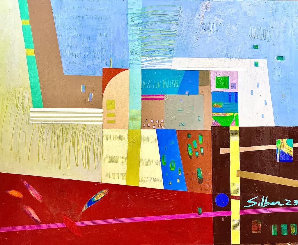 Vibrant Harmony: A Colorful Journey Through Abstract Landscapes