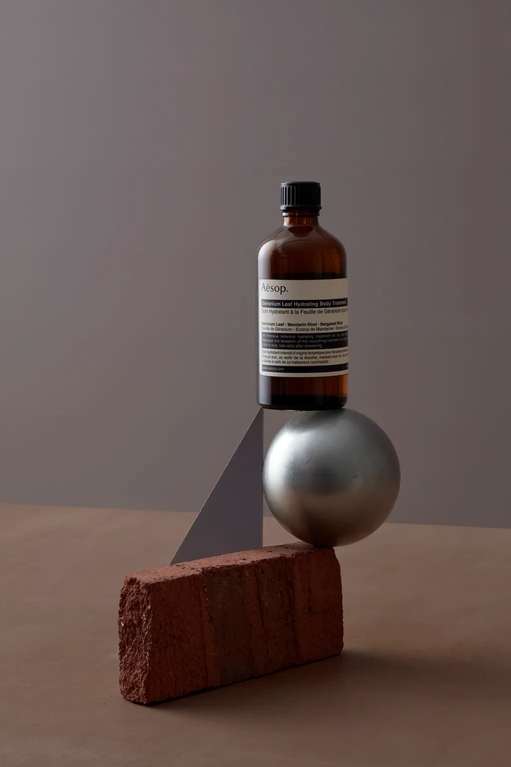 Geometric Harmony: A Minimalist Still Life with Modern Textures and Design Elements