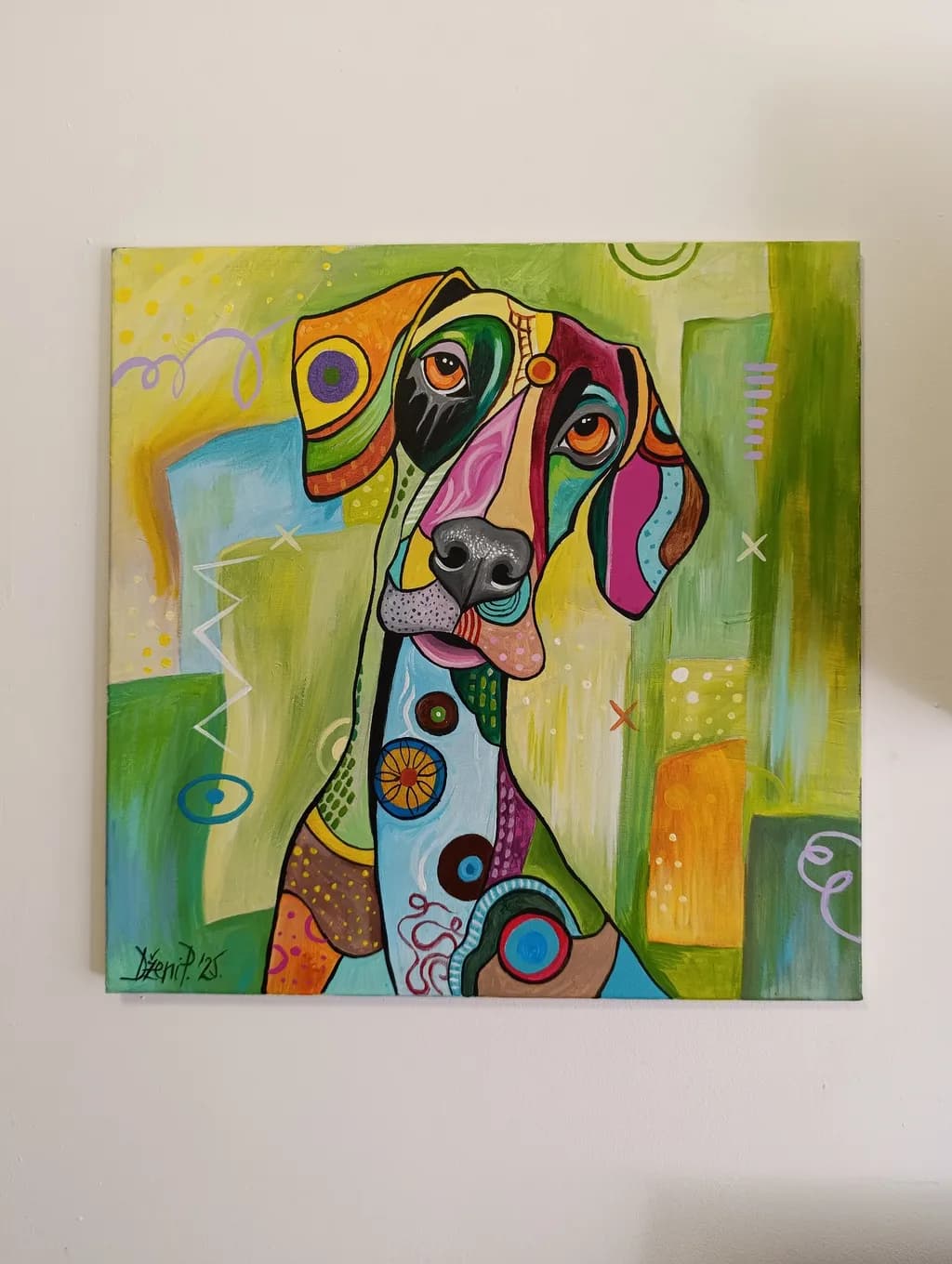 Kaleidoscopic Great Dane