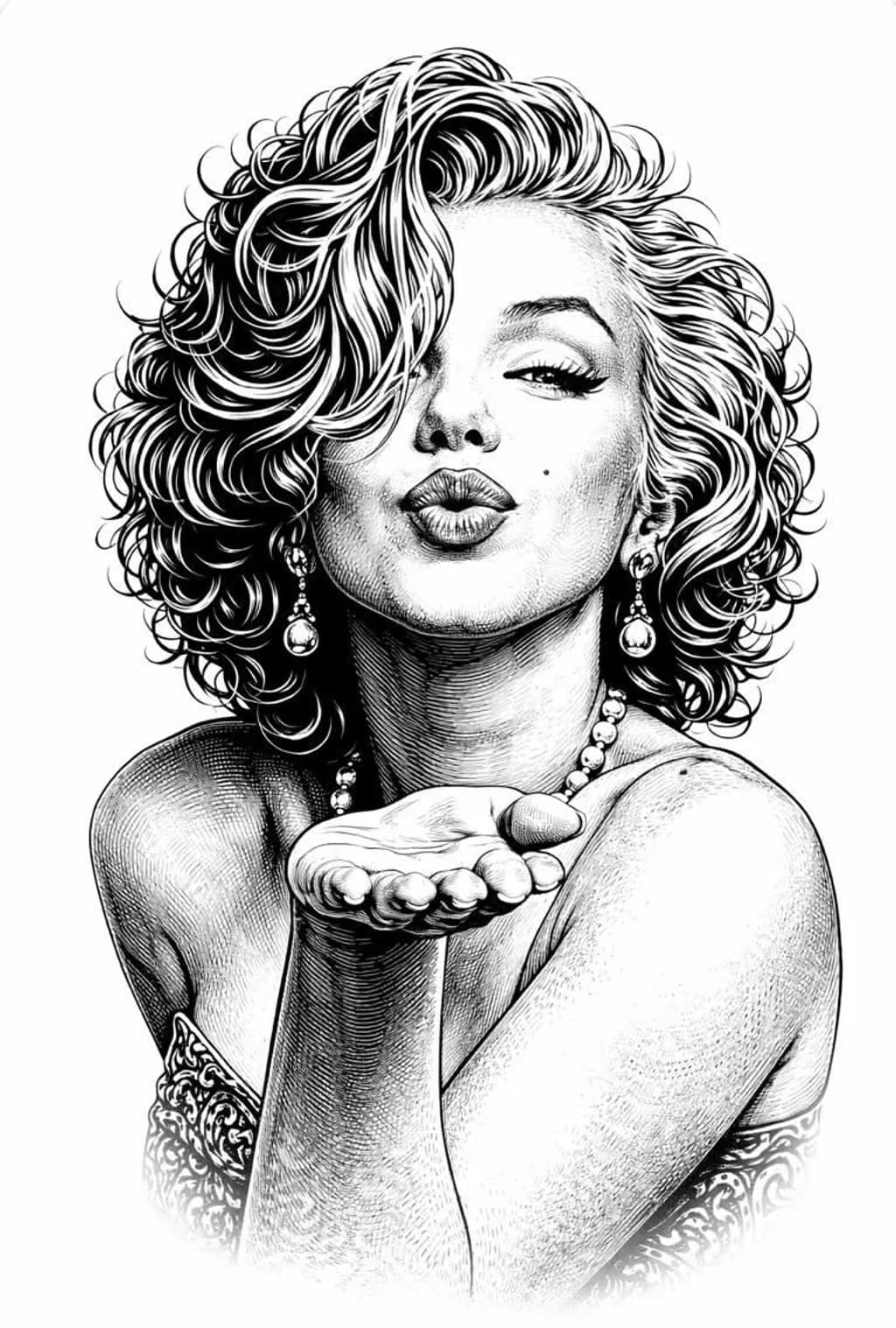 Classic Portrait Kiss