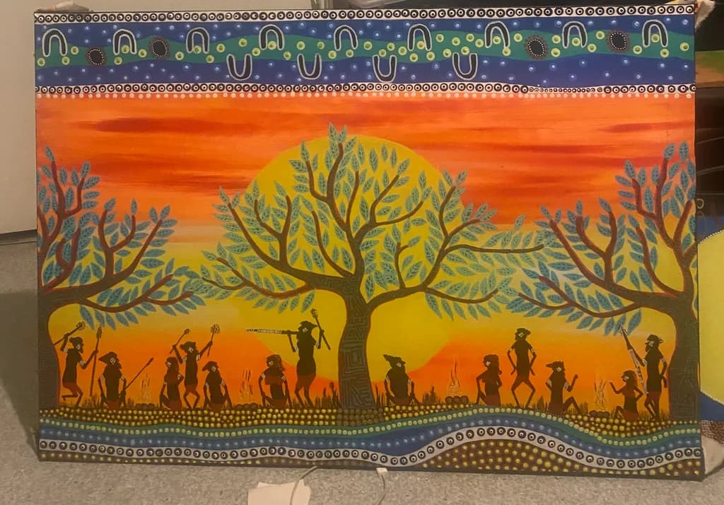 Harmony of Nature: A Vibrant Celebration of Life and Community at Sunset