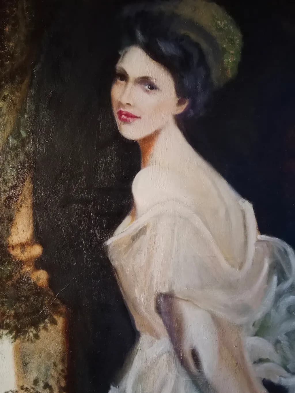 Whispers of Elegance: A Timeless Portrait of Grace and Beauty