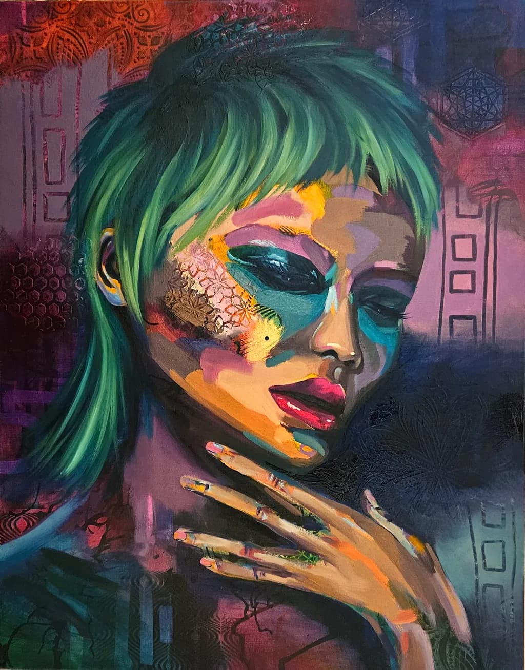 Vibrant Whispers: A Colorful Journey Through Identity and Expression