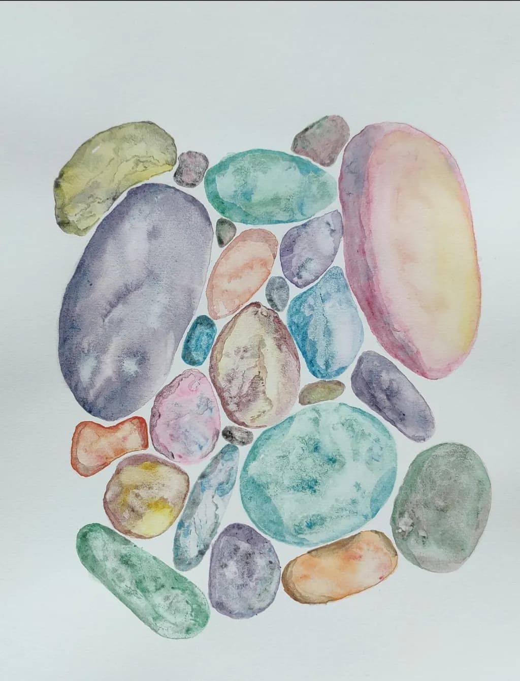 Scattered stones