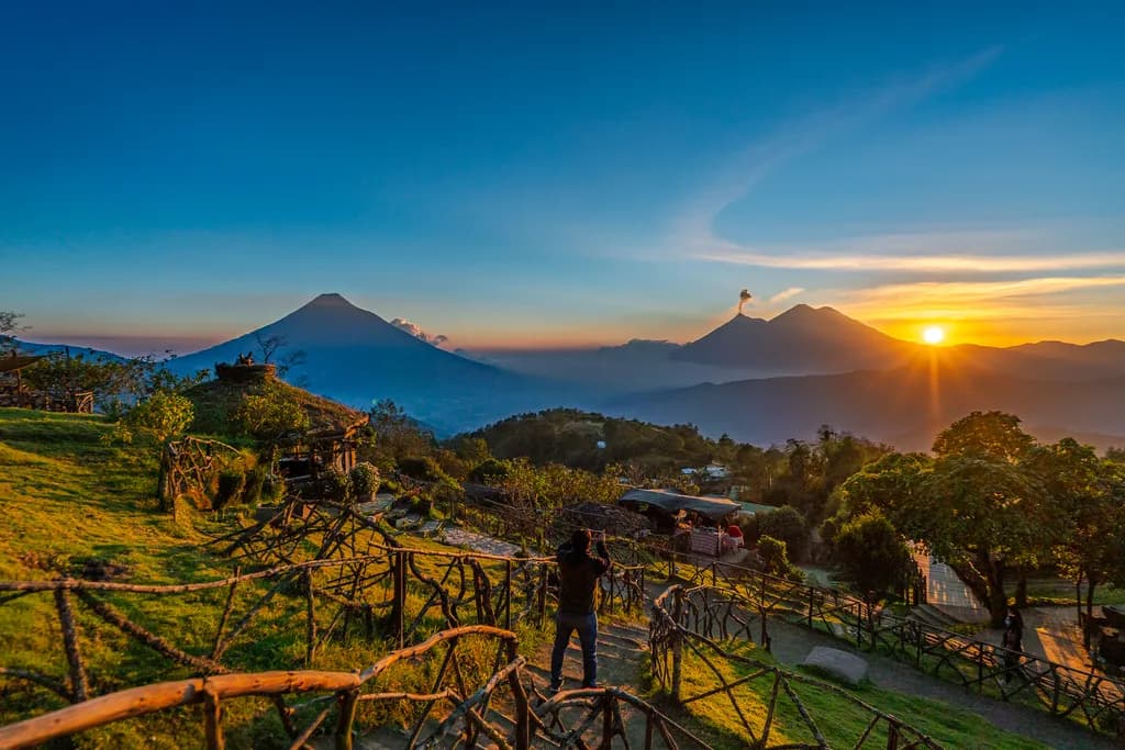 Hobbitenango Sunset View