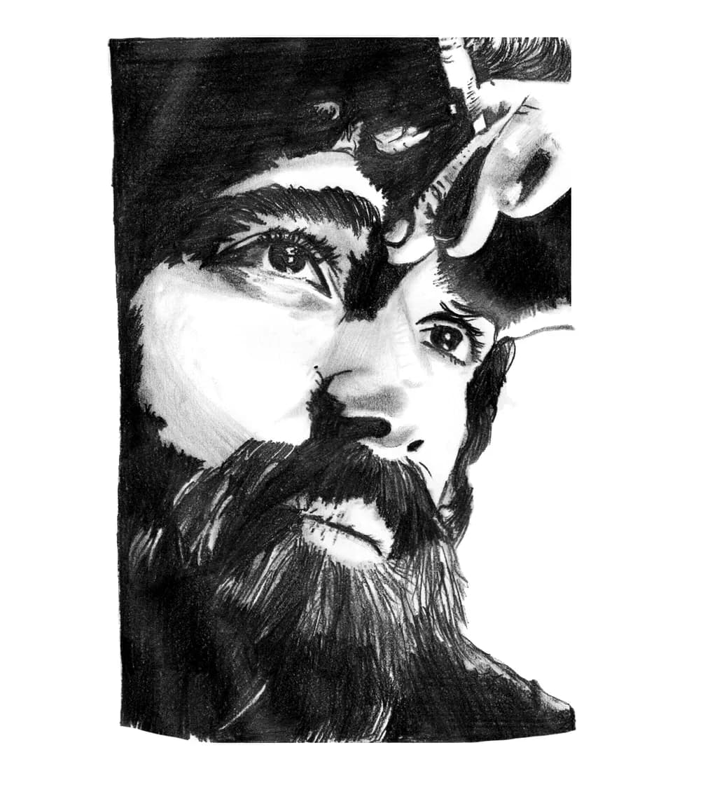 Whispers of Monochrome: A Reflective Portrait of Expression and Identity