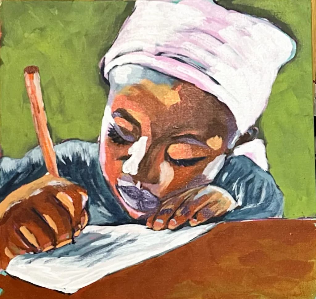 Whispers of Imagination: A Young Artist's Journey in Color
