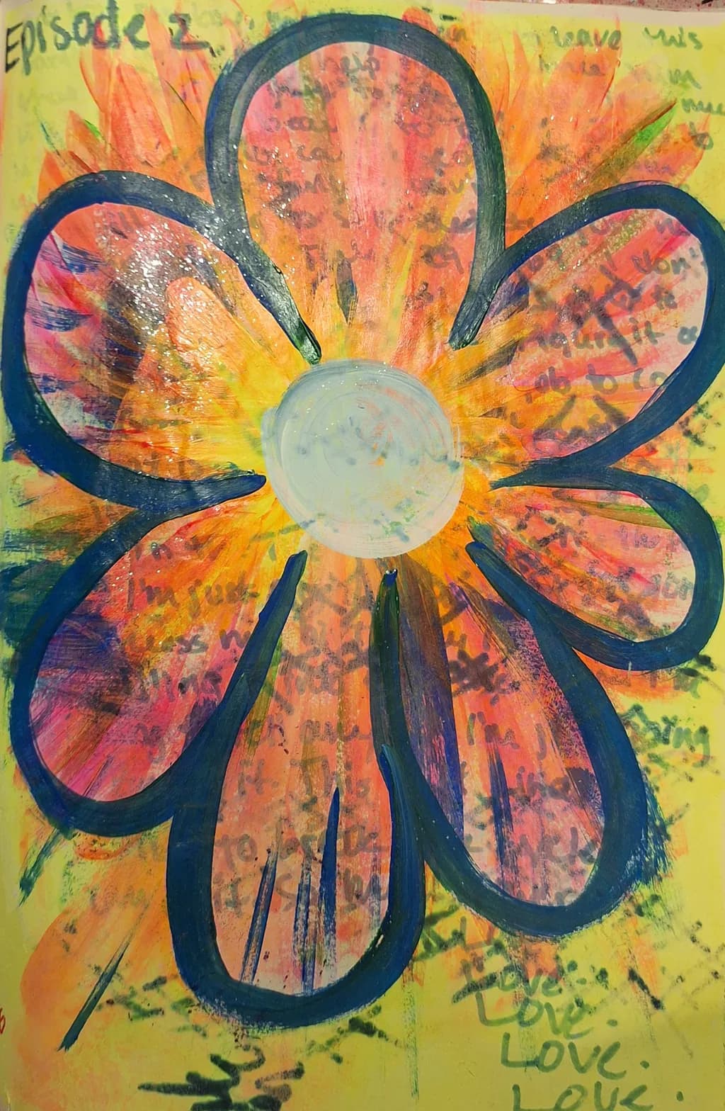 Vibrant Bloom: A Celebration of Love and Colorful Expression