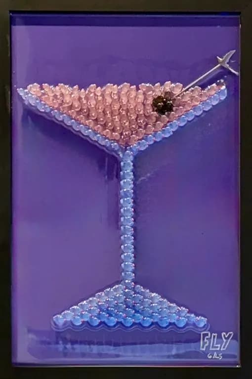 Cheers to Transformation: A Joyful Martini Journey in Resin Art!