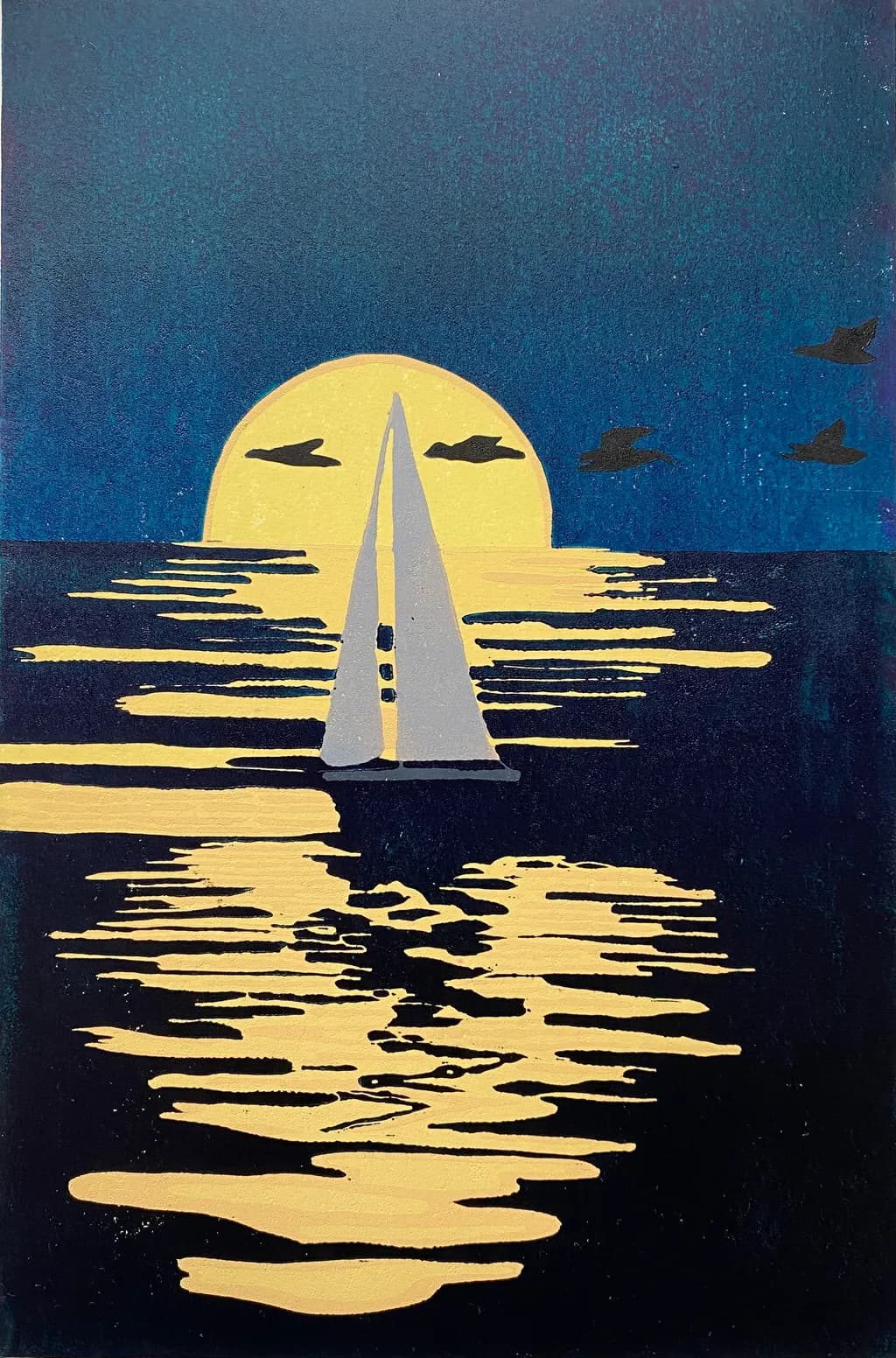 Moonlit Sail