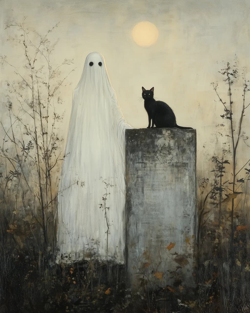 Whispers of the Forgotten: A Ghostly Encounter with Shadows and Silence