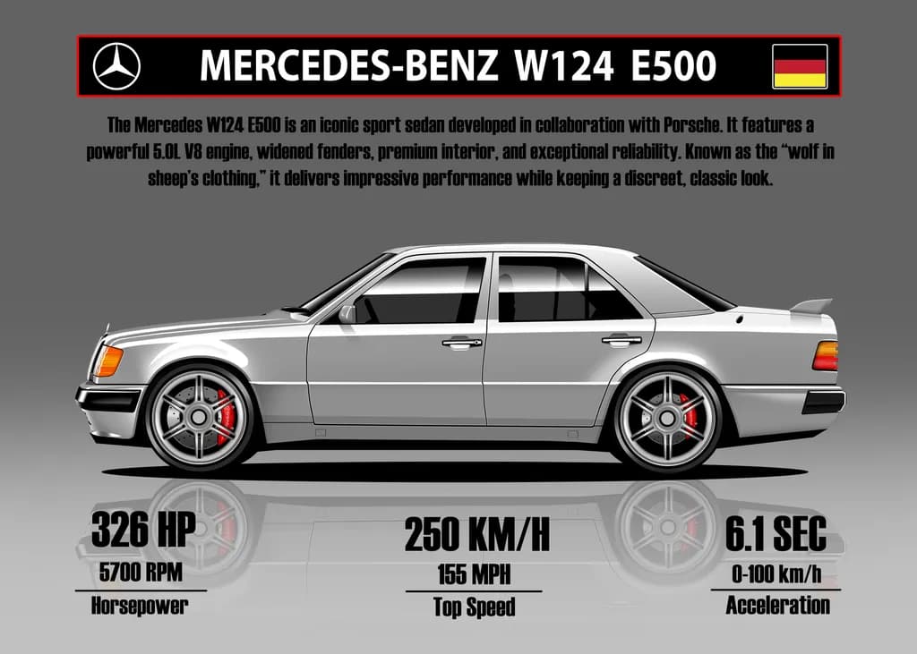 W124 Grey